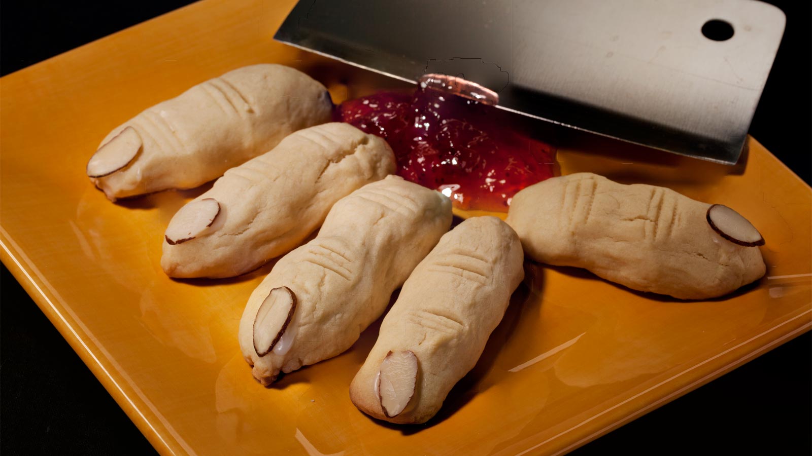 Monster Finger Cookies